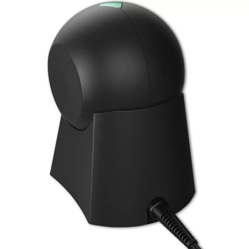 Qoltec 50857 langallinen pöytäviivakoodinlukija, 1D/2D, QR, USB, 1,75 m johto