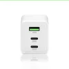 everActive SQ-655Q 65W -pikalaturi, 1×USB-A + 2×USB-C