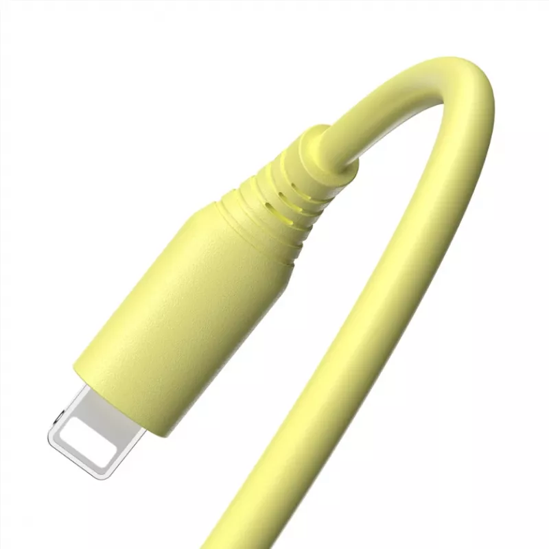 USB-Lightning-kaapeli Tellur T-MLX46884 3A 1m keltainen