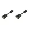 ASSMANN näyttökaapeli DVI St/St 3m Dual Link 2 ferriittiydin liitäntäkaapeli K8 bulk 24+1 (AK-320101-030-S)