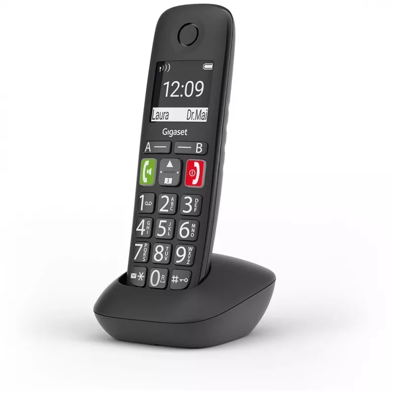 Gigaset Hearing Aid.DECT E290HX lisäluuri, musta