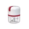 Beper P102ROB050 USB-ladattava silppuri, 0,25 L, 30 W, valkoinen/punainen