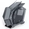 Jonsbo MOD3 Mini Micro-ATX -tornikotelo, show-malli, karkaistu lasi - harmaa - tornikotelo