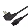 Savio CL-158 virtajohto IEC C5 – C/E/F-pistoke, 3 m, musta