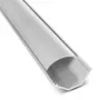 Maclean MCTV-575 lattiakaapelin suojakouru, 1,5 m, 43 x 23 mm, korkeus 23–32 mm, valkoinen, teipillä
