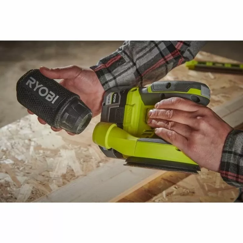 Ryobi RROS18-0 ONE+ 18 V akkukäyttöinen epäkeskohiomakone, 125 mm, solo