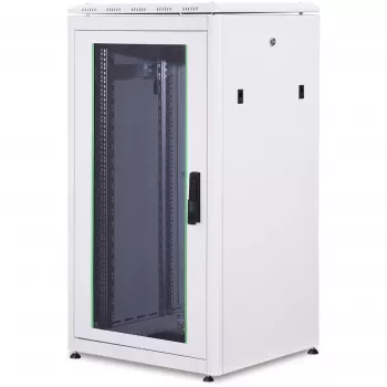 DIGITUS Professional Unique DN-19 22U-6/6-1 - kaappi - vaaleanharmaa, RAL 7035 - 22U - 48,3 cm (19