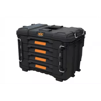 Työkalulaatikko KETER DIY ROC Pro Gear 4 Drawers Unit XL, 4 vetolaatikkoa, teknopolymeeri, 25 L