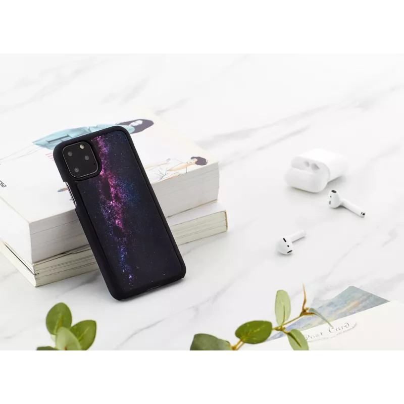 iKins puhelinkotelo iPhone 11 Pro – milky way musta suojakotelo