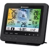 Bresser 7002580 Weather Center 5-in-1 Wi-Fi digitaalinen sääasema ammattilaisanturilla, 5,7″ näyttö, verkkovirta, musta
