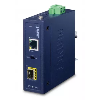 PLANET IGT-815AT verkkomediakonvertteri 1000 Mbit/s multimode, singlemode sininen