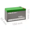AGM-akku 12V 10Ah huoltovapaa UPS-käyttöön