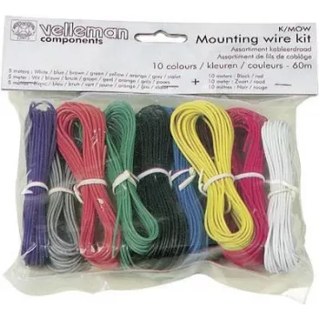 Velleman K/MOW signaalikaapeli 60 m (K/MOW)