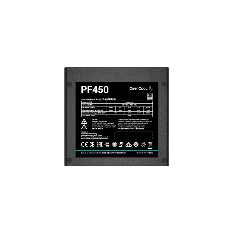 Virtalähde DeepCool PF450 450 W