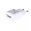 Akyga AK-CH-11 USB-A-verkkolaturi 15 W, Quick Charge 3.0, valkoinen