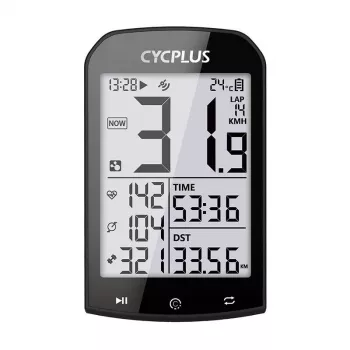 GPS-polkupyörätietokone Cycplus M1, 2,9 tuuman näyttö, Bluetooth