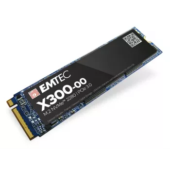 Sisäinen M.2 2280 NVMe SSD EMTEC X300 Power Pro 2 TB PCIe Gen3 x4 — 2500/2000 MB/s