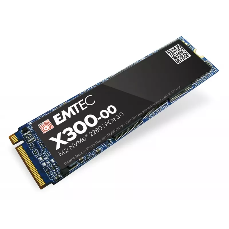 Sisäinen M.2 2280 NVMe SSD EMTEC X300 Power Pro 2 TB PCIe Gen3 x4 — 2500/2000 MB/s