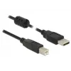 USB-kaapeli DeLOCK 5 m USB 2.0-A USB 2.0-B