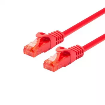 Ethernet-kaapeli LOGON Cat6 UTP 20 m, RJ-45–RJ-45, punainen