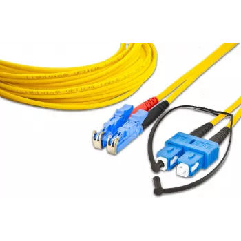 Lightwin korkealaatuinen duplex-kuitu-patchkaapeli - SM - LSH - SC (LDP-09 LSH-SC 10.0)