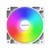 Montech GF120 V2 ARGB tietokonekotelon tuuletinyksikkö 12 cm valkoinen 3 kpl