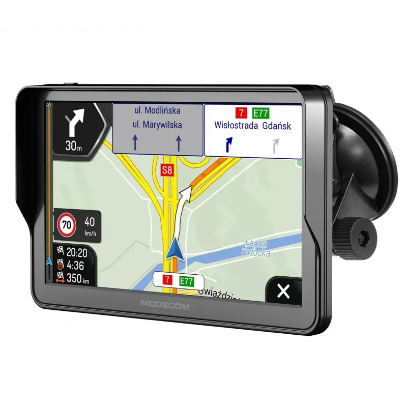 Autonavigaattori MODECOM FreeWAY CX 7.3 iGO, 7 inch 800x480, 16 GB, MicroSDHC, Bluetooth, Windows CE 6.0