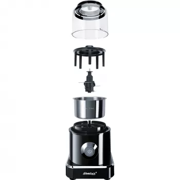 Sähköinen silppuri Steba MG 500 0,5 l 500 W musta ruostumaton teräs