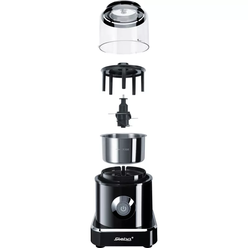 Sähköinen silppuri Steba MG 500 0,5 l 500 W musta ruostumaton teräs
