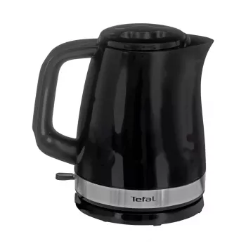 Sähköinen vedenkeitin Tefal KO150 1,5 l 2400 W – musta ruostumaton teräs, johdoton, 360° alusta