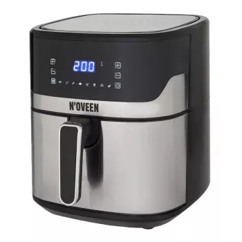 Kuumailmafriteerauskeitin NOVEEN AF550 — 6,5 l tilavuus, 1600 W, jopa 200°C, 8 ohjelmaa