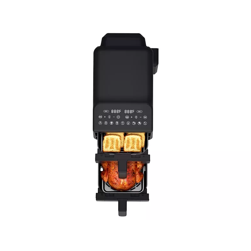 Lafe 47476 -ilmafriteerauskeittimen Dual Fry 10L