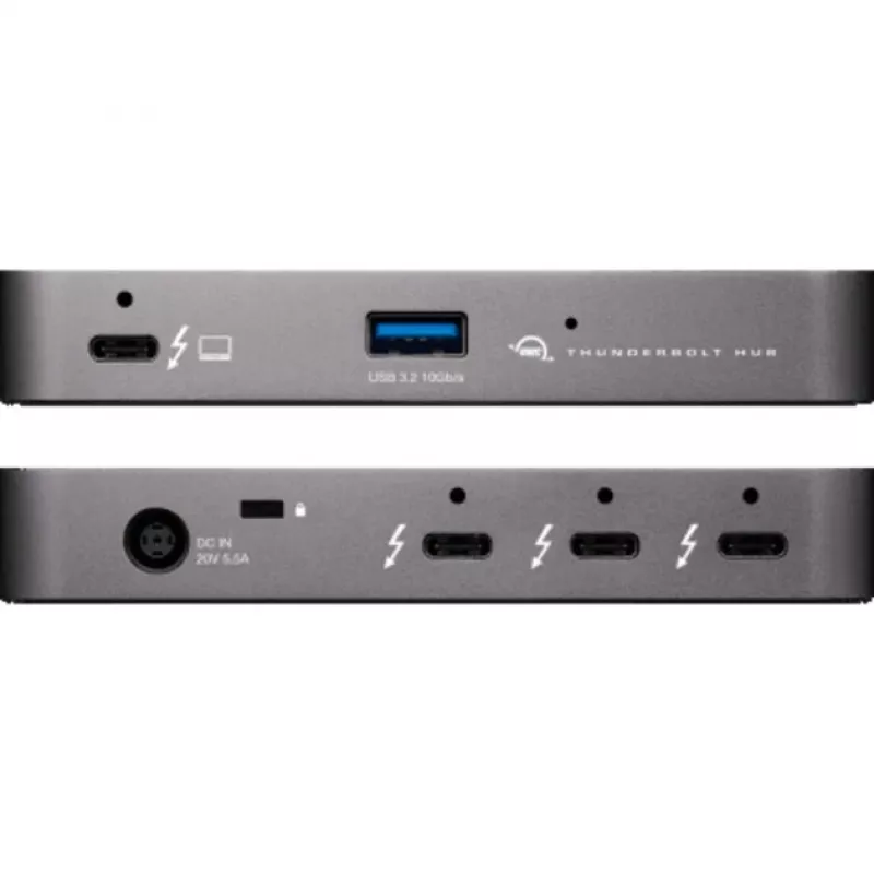 Other World Computing OWC Thunderbolt Hub - keskitin - 4 x USB-C - pöytämalli (OWCTB4HUB5P)