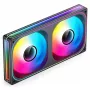 Tuuletin Jonsbo ZB-240 240mm ARGB PWM musta — Infinity-Mirror-muotoilu