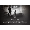 Käsivalaisin Nitecore MT1A Pro — LED 50 lm, USB ladattava, 1100 mAh, alumiini, vedenpitävä, iskunkestävä, musta