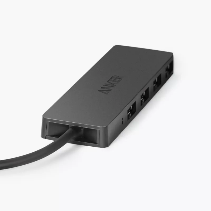 USB-keskitin Anker Innovations A7516016 USB 3.2 Gen 1 Type-A 5000 Mbit/s musta