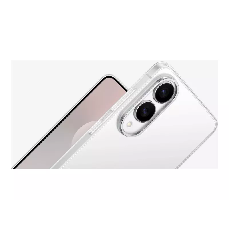 Samsung EF-QS937CTEGWW Clear Case suojakuori Galaxy S25 Edge -puhelimelle, läpinäkyvä