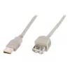USB-jatkokaapeli Digitus AK-300202-018-E 1,8 m