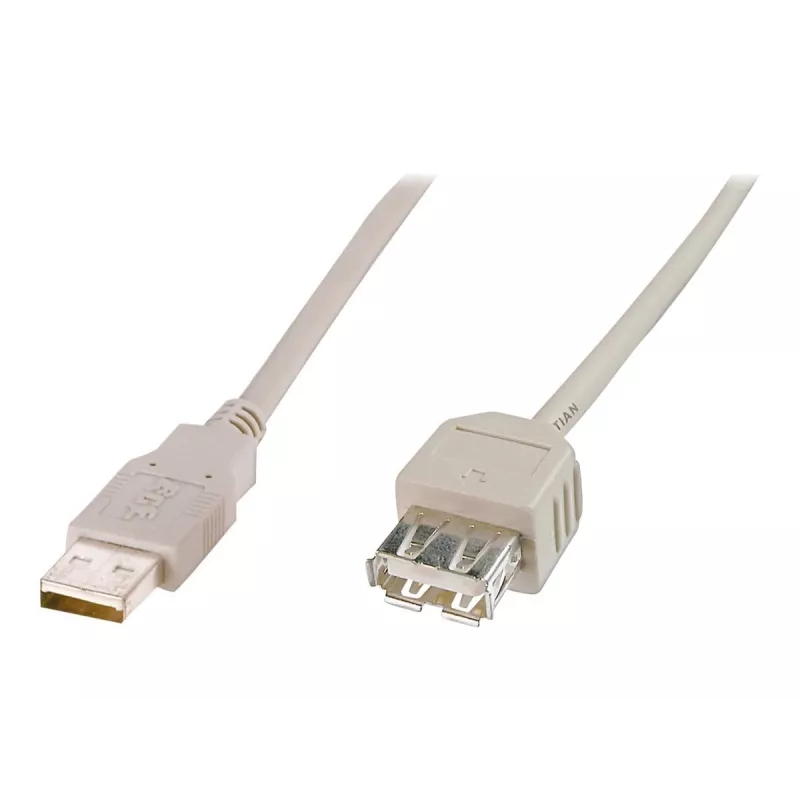 USB-jatkokaapeli Digitus AK-300202-018-E 1,8 m