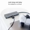 USB-keskitin Green Cell HUB-GC-A4A — 4-porttinen USB-A-3.0-keskitin