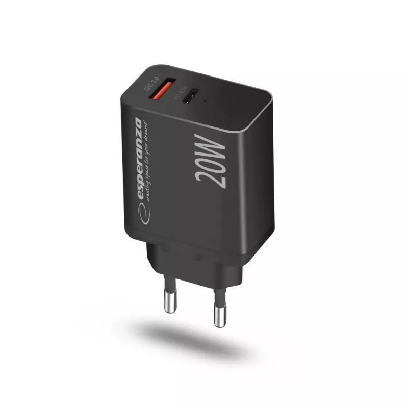 Esperanza EZC105K virtalähde 20W musta