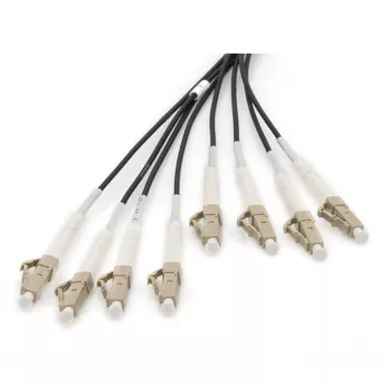 Kuitukaapeli DIGITUS DK-24338U030BK-BBB, esivalmisteltu OM4 monimuoto 8-säikeinen, LC/UPC–LC/UPC, 30 m, U-DQ(ZN) BH