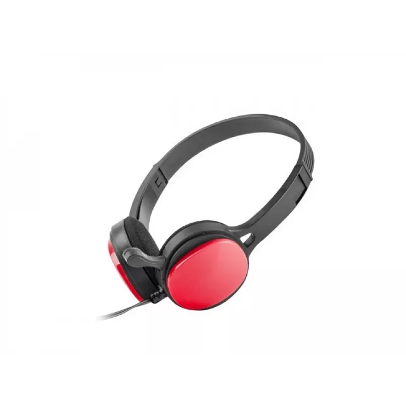 Kuulokkeet mikrofonilla Ugo USL-1222 punainen