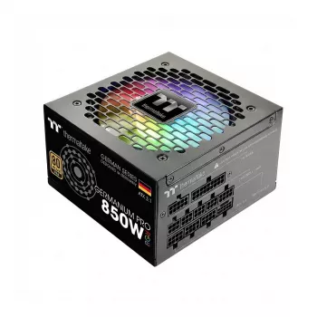Virtalähde THERMALTAKE WG0850RE 850W Germanium Pro RGB, 850W ATX-virtalähde RGB-valaistuksella