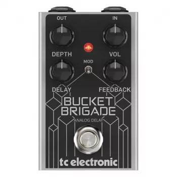 Analoginen delay-pedaali TC Electronic Bucket Brigade 34000209 — analoginen delay-efekti kitaralle