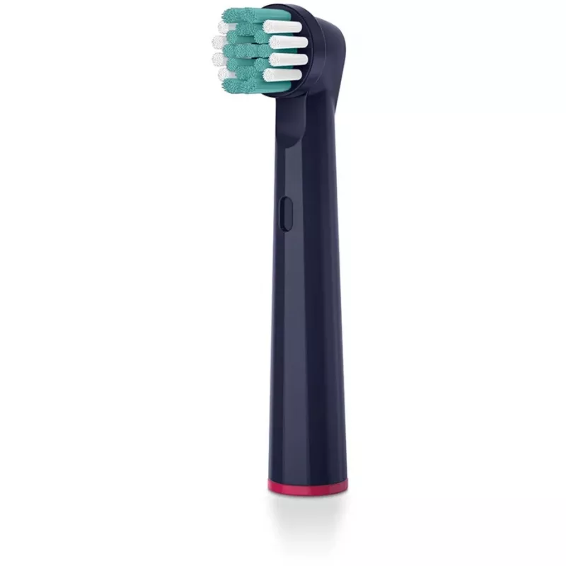 Beurer TB Clean Eco Green Planet harjaspäät, tummansininen, 4 kpl:n pakkaus