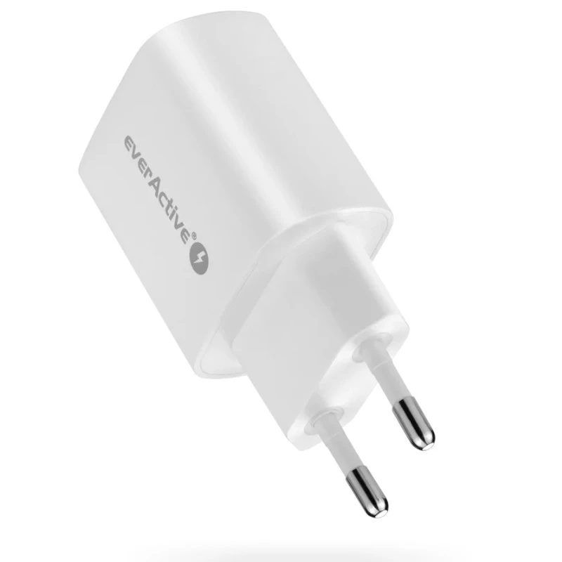 PUHELIMEN LATURI 2X USB 2,4A 12W VALKOINEN
