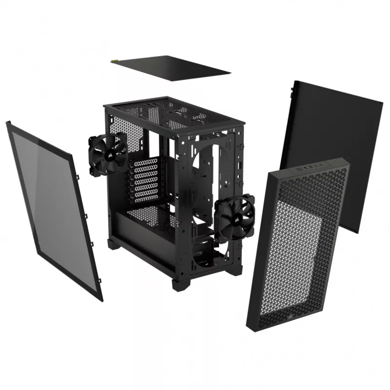 PC-kotelo Corsair CC-9011251-WW Midi Tower musta