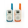 Motorola Talkabout T42 – radiopuhelin, 2 kpl:n pakkaus (oranssi-sininen)