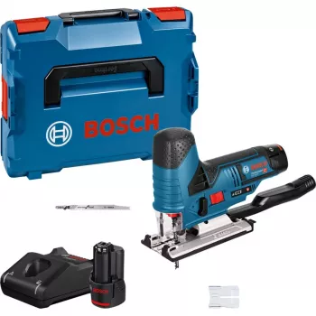 Akkukuviosaha GST 12V-70 Professional, 12 V (sininen/musta, 2x litiumioniakku 3,0 Ah, L-BOXX-laatikossa)